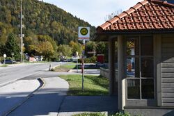 Bushaltestelle-Weißbach Alpenhotel.JPG